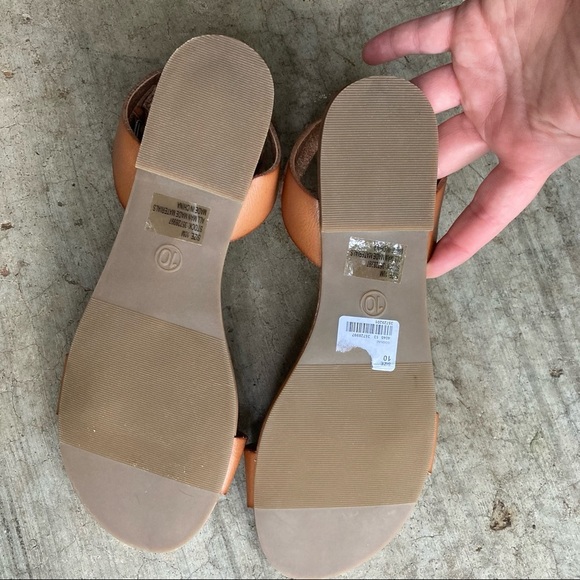 Plume by FarylRobin | Brown Jeweled Sandals 10 - Picture 6 of 6